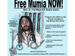 Online Forum for Mumia Abu-Jamal on Dec. 9, 2021.
