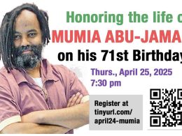 Honor Mumia Abu-Jamal.